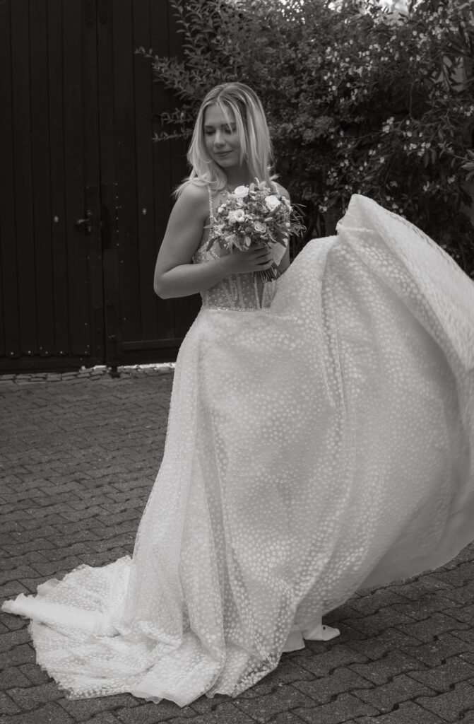 Ein Frauen-Portrait bei einem After Wedding fotografiert